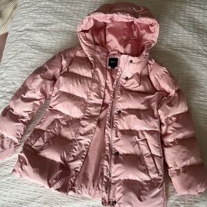 GapKids Girls Pink Puffer Jacket Size L(10)